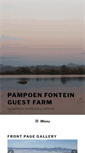 Mobile Screenshot of pampoenfontein.co.za